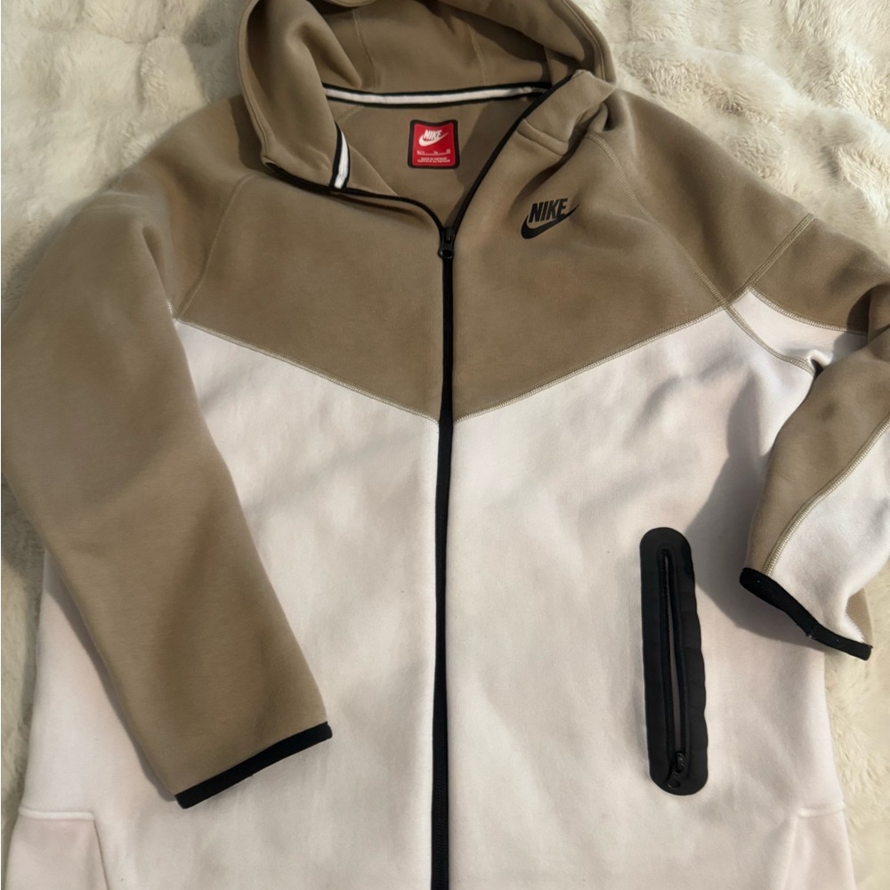 Nike Tan Apparel with Black and White Accents
